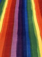 Rainbow 60" Wide Winter Soft & Cozy Anti-Pill Polar Fleece Fabric by The Yard