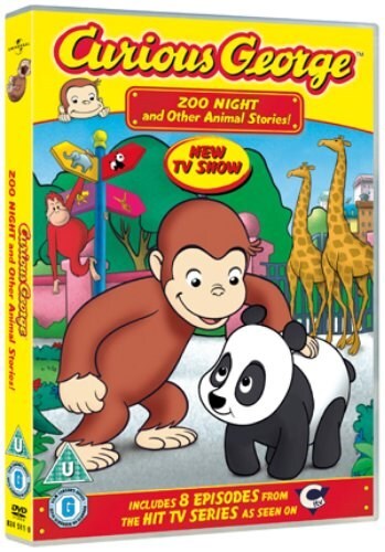 Curious George - Vol 1 - Zoo Night - Sealed NEW DVD
