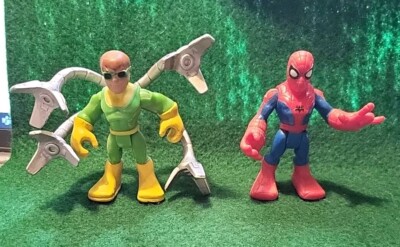 The Plastic League: MARVEL SUPER HERO SQUAD: Figuras Y Mini Rompecabezas