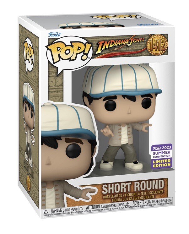 Funko Pop! Short Round 2023 SDCC Shared Exclusive Indiana