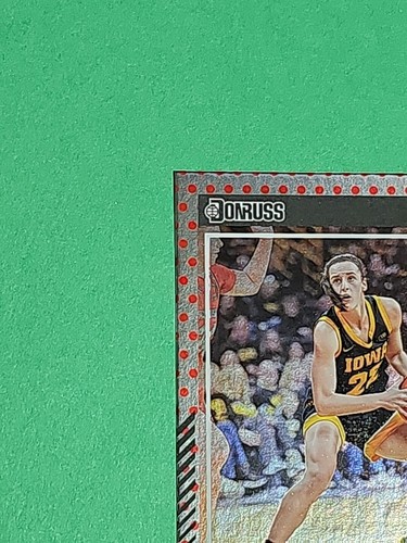 💎 Rare 2024 Caitlin Clark RC Panini Donruss Exclusive Chrome Red Dot Foil # 6 - Picture 2 of 14