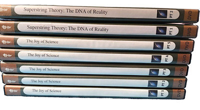 7 Box 14 DVD Set - Science And Math, Joy Of Science 5 Part & DNA Of Reality 2 