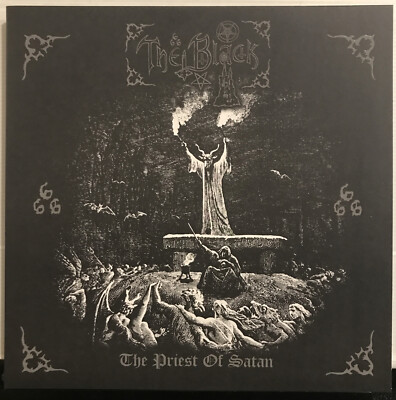 The Black - The Priest Of Satan LP 2025 Osmose – OPLP355 [GRAY