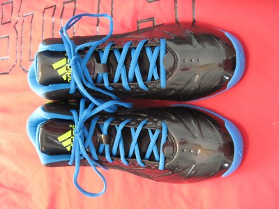 New Adidas Next Level Speed Black, Blue, And Green Size 10 Shoes - Main Image