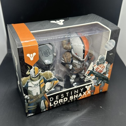 Destiny 2 Lord Shaxx With Redjack Bungie Bigshot 4" Action Figures Set Rare! New - Picture 2 of 8