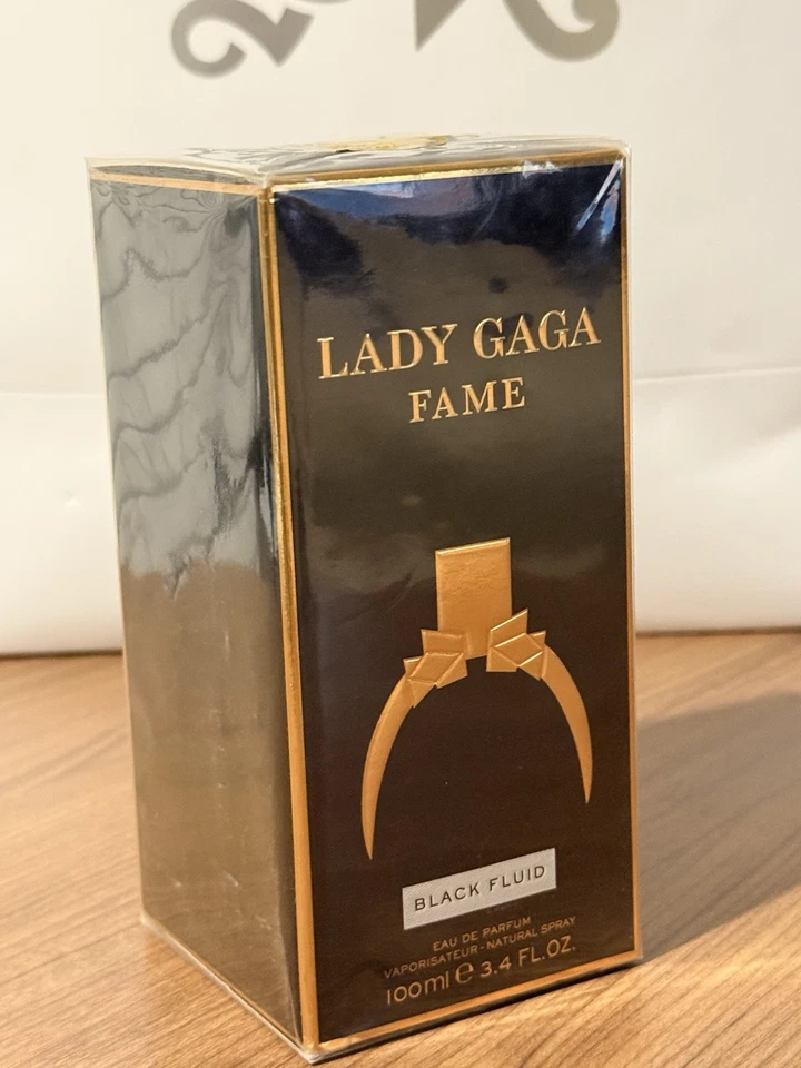 LADY GAGA FAME 100 ML 3.4 oz/100ml EDP BLACK FLUID NIB.  DISCONTINUED. H To Find - Image 2 of 4