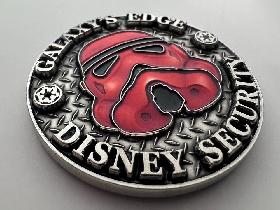 Star Wars Galaxy’s Edge - Disney Security Storm Trooper - Challenge Coin - Image 2 of 4