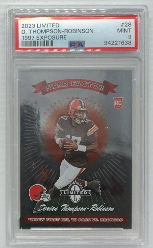 Dorian Thompson-Robinson Panini Limited 1997 Limited Exposure #28 Base