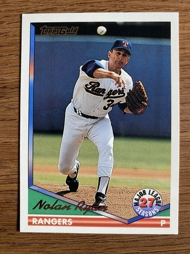 1994 Topps - Nolan Ryan #34 Gold - Texas Rangers