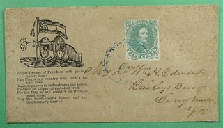 DR WHO 1860 GUERRA CIVIL CONFEDERADO #1 PATRIÓTICO PETERSBURGO VA VIRGINIA R89502