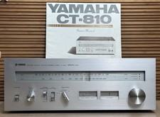 Stunning Yamaha CT-810 Natural Sound Stereo AM/FM Tuner With Original Manual