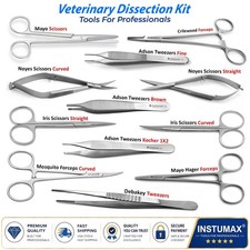 Minor Surgery Kit Surgical Dissection Tools Veterinary Dissecting Instruments CE