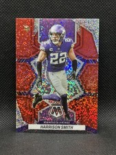 2022 Panini Mosaic Harrison Smith Red Sparkle Parallel #131 Minnesota Vikings