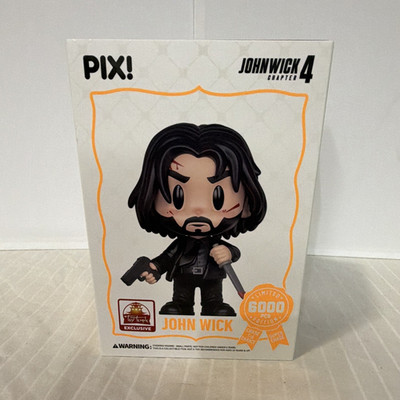 Thrilljoy Pix! John Wick Chapter 4 John Wick Figure Toy Temple Exclusive LE 6000