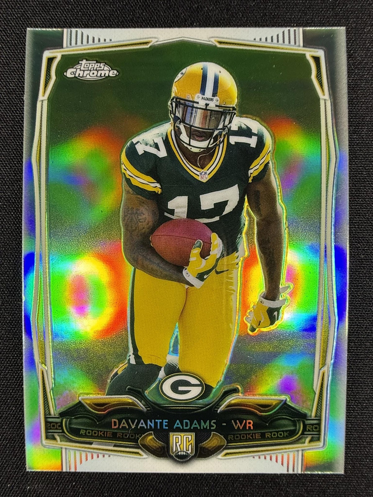 2014 Topps Chrome #114 Davante Adams Refractor Rookie