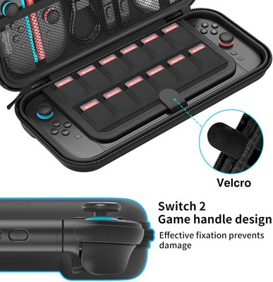HEYSTOP Switch 2 Tasche für Nintendo Switch 2 Konsolenzubehör, Neuestes Modell