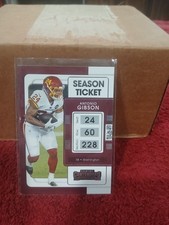 Antonio Gibson 2021 Panini Contenders Football #99 NFL Washington