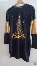 damen weihnachtskleid minikleid, festliches k...