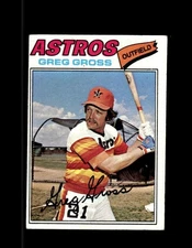 Greg Gross Topps Set-Break Near Mint or Better Houston Astros CLV