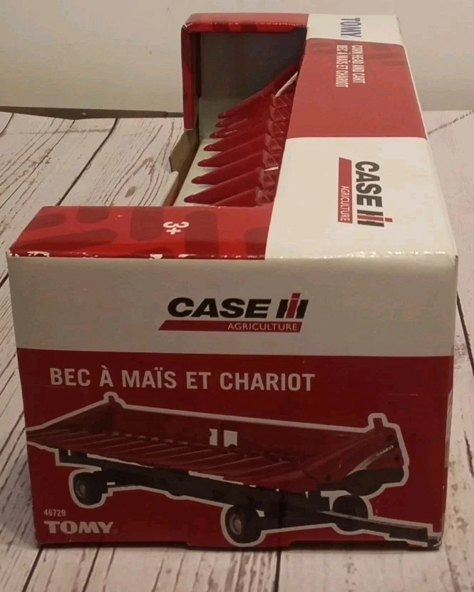 New Case IH Tomy Red Corn Head and Cart, Two Piece Farm Set Made In 2018 - Image 2 of 4