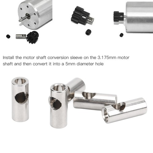 Adattatore albero da 3,17 mm a 5 mm facile installazione per auto radiocomandate WP - Foto 22 di 22