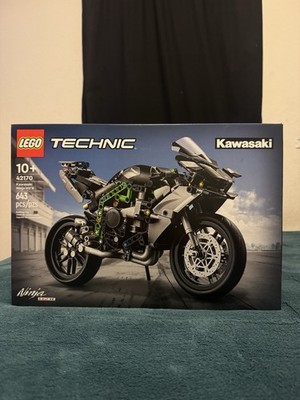 LEGO Technic Kawasaki Ninja H2R Motorcycle 42170 643pc Set 10+ 2024