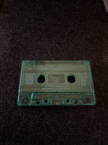 J Cole - 4 Your Eyez Only Limited Edition Cassette - Used - JUST THE TAPE - Picture 2 of 2