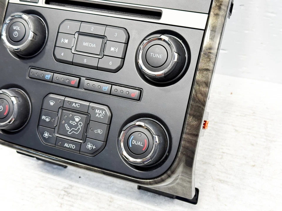 Ford Expedition 2015-2017 8" radio clima aire acondicionado panel de control FL1T-18A802-EH OEM Foto 3 de 4