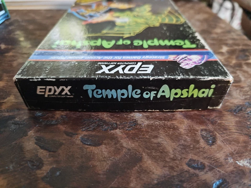 Temple of Apshai (1983, Epyx) Commodore 64 Cassettes Complete in Box w/ Manual - Image 4 of 4