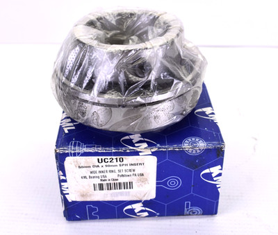 KML Bearing UC210 50mm Dia x 90mm SPH Insert with inner ring set screw