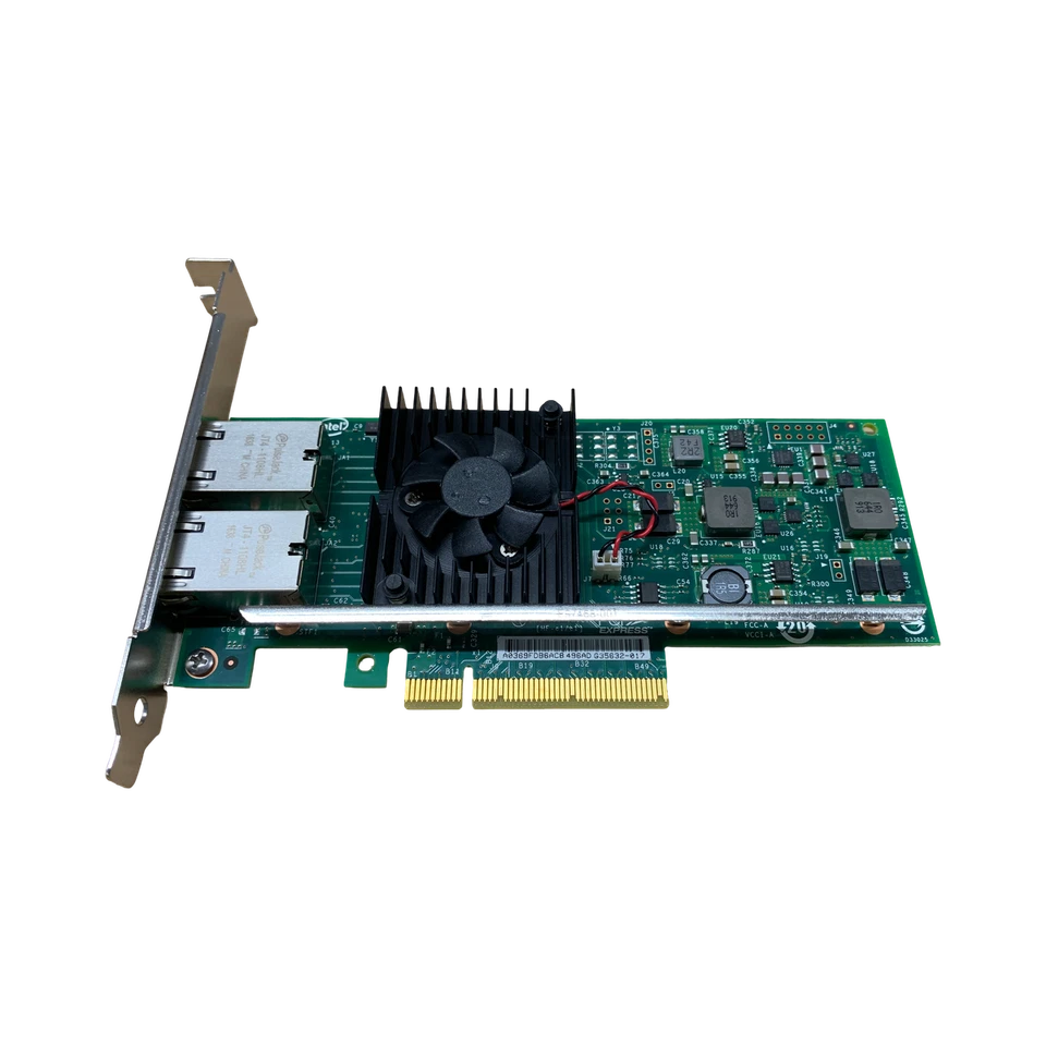 Intel / Dell x540-T2 10GbE Dual Port Full Height bracket PCIe-x8 - K7H46 - Image 2 of 4