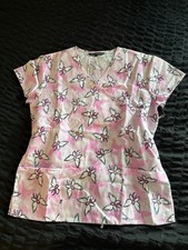NEW Cassandra O. Women  s Size Small Scrub Top