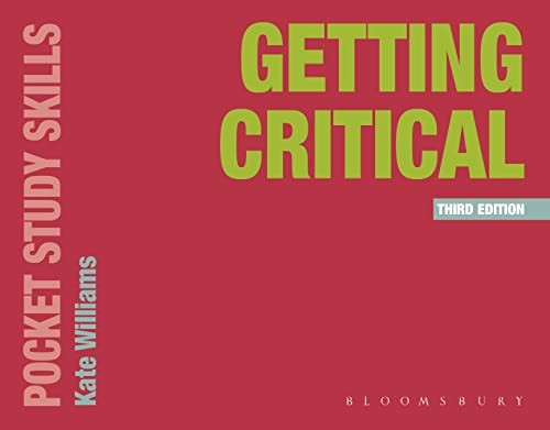 Kate Williams - Getting Critical - Paperback - G245Z-image
