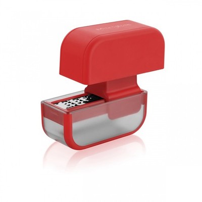 Microplane Specialty Garlic Mincer, Red