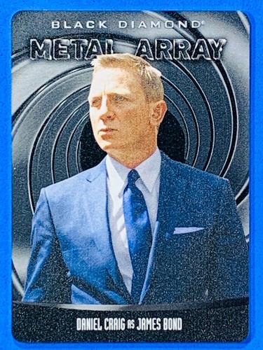 2024 Upper Deck Black Diamond James Bond 007 Daniel Craig Metal Array #M-36 IC43