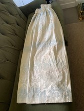 Dorma Duck Egg Jacquard Curtains Pencil Pleat Damask 66 x 52"