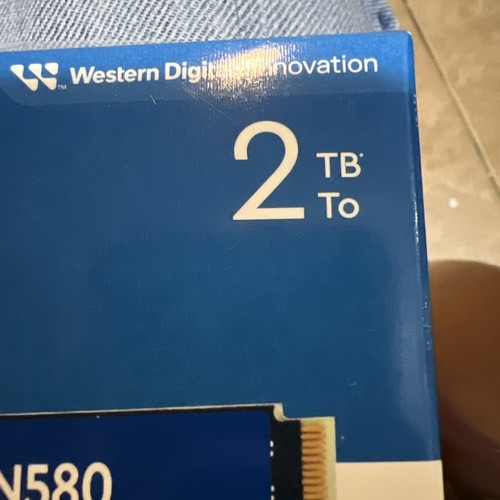 Western Digital Blue SN580 2TB NVMe M.2 Internal SSD (WDBWMY0020BBL-WRSN) - Afbeelding 2 van 11