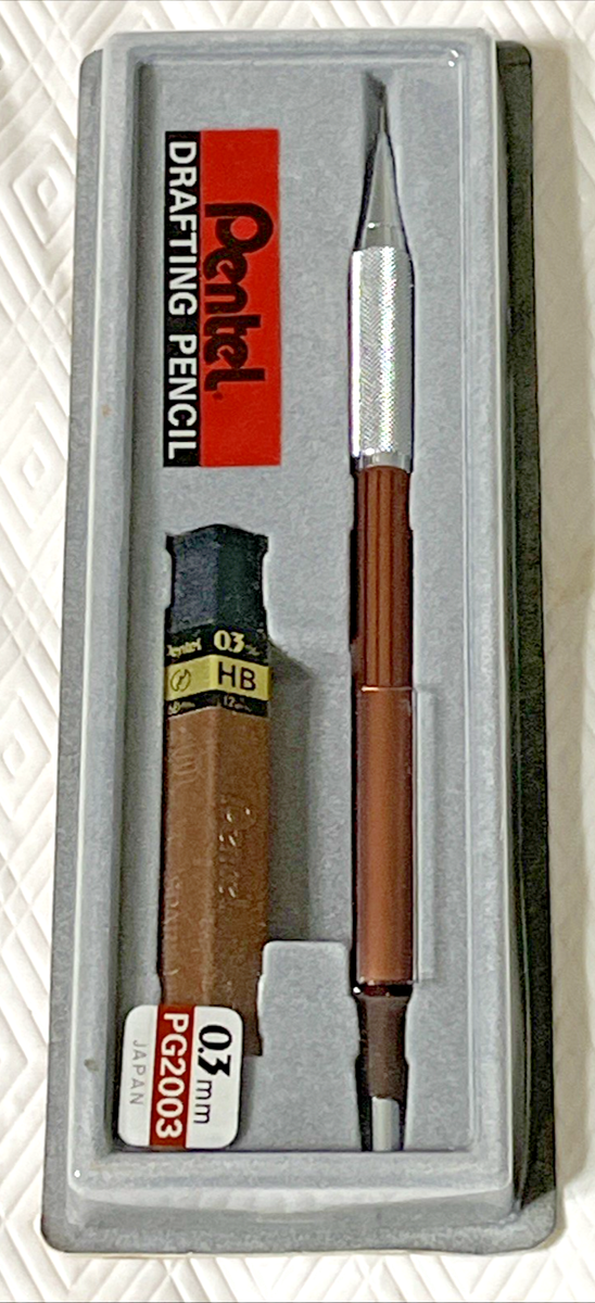 Vtg Pentel Drafting Pencil .03 MM PG2003 Japan New | eBay