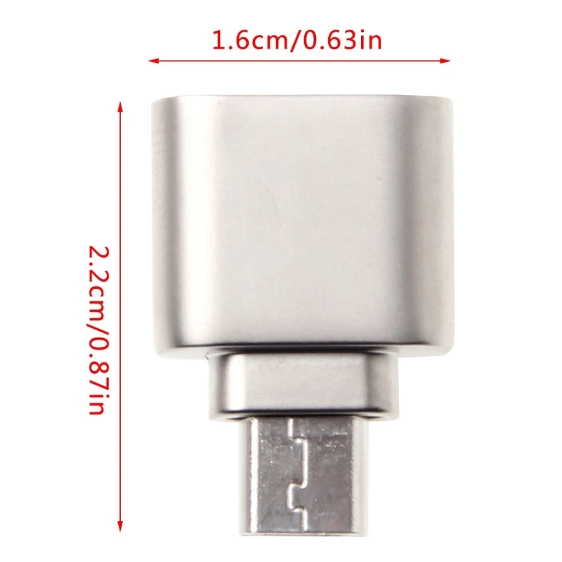 Micro USB OTG TF Micro SD Card Reader Adapter For Android Phones - Image 2 of 4