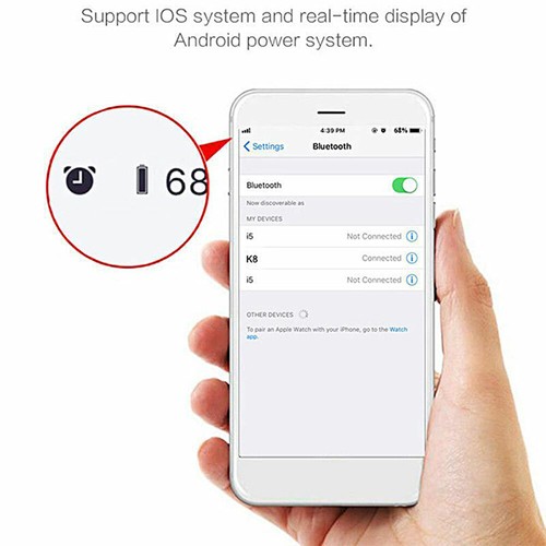 Casque sans fil à conduction osseuse à oreille ouverte Bluetooth 5.0 écouteurs - Photo 16 sur 26