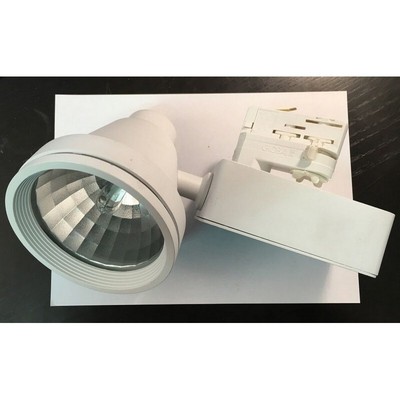 Spot for Noa Aluminum Rail Iodide Bulb - White