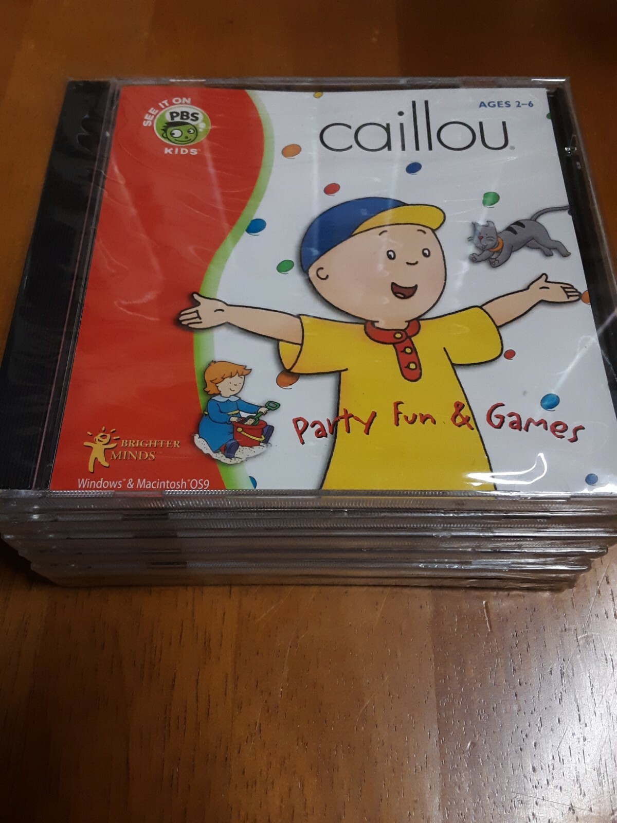 Caillou: Party Fun & Games *Windows VINTAGE PC GAME*New & SealedX SHELF190  | eBay