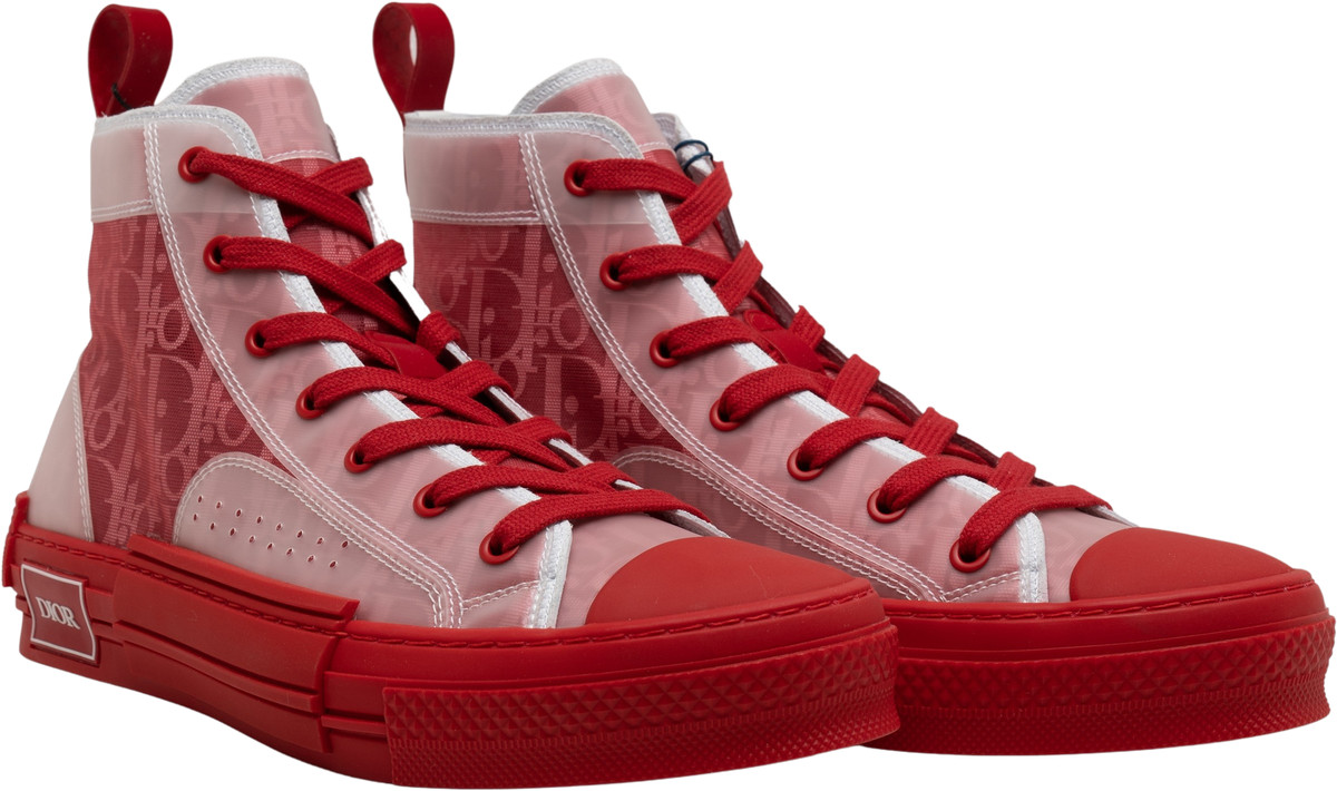 Dior B23 High Dior Oblique Red for sale