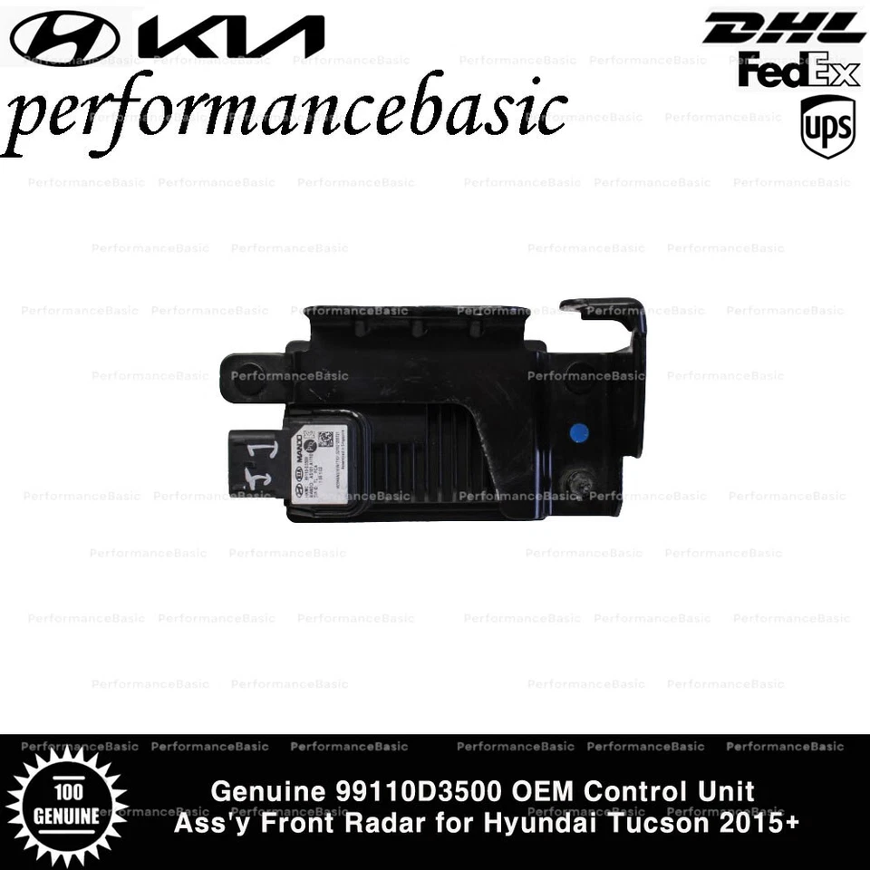 Radar dianteiro Ass'y unidade de controle original 99110D3500 OEM para Hyundai Tucson 2015+ - Imagem 2 de 2