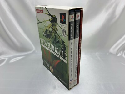 SONY PS2 Japan Metal Gear Solid 3 Subsistence Limited Edition with