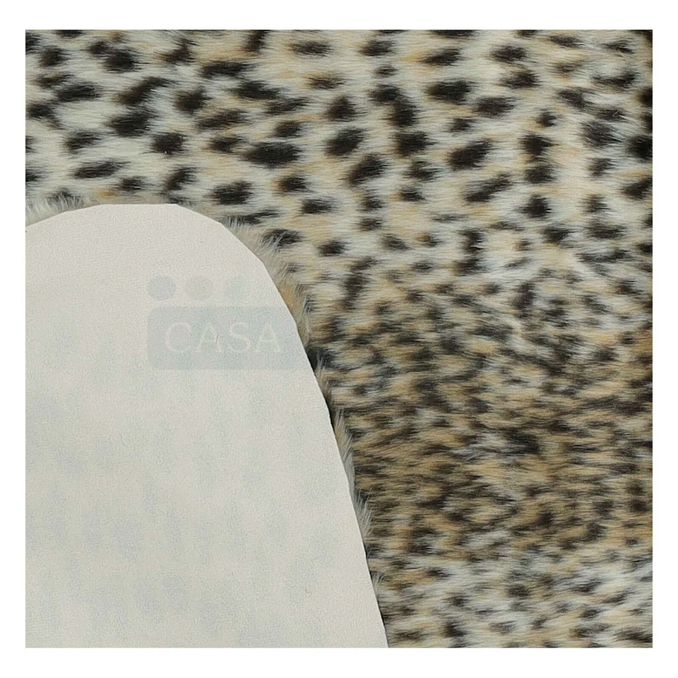 Tapis en fausse fourrure ANIMALIER - Photo 2/3