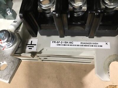 Mitsubishi FREQROL Drive FR-SF-2-15K-NC AC Spindle Mitsubishi FREQROL Drive FR-SF-2-15K-NC AC Spindle