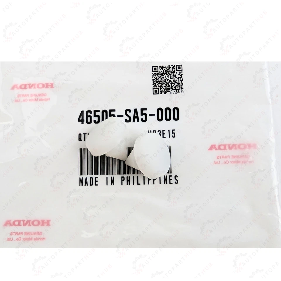 Original Honda Acura 2 piezas Pastilla de embrague de freno Pedal Tapón Botón OEM 46505SA5000 Foto 2 de 4