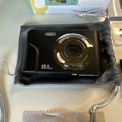 48.0 Mega Pixel Camera Full HD 1080p Black NEW | eBay