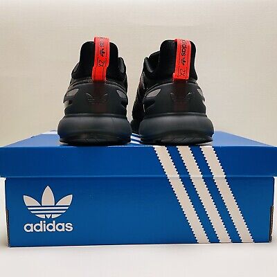 Size 10 - adidas ZX 2K Boost 2.0 Black Solar Red for sale Size 10 - adidas ZX 2K Boost 2.0 Black Solar Red for sale